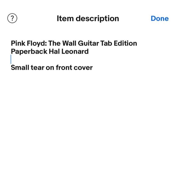 Pink Floyd: The Wall Guitar Tab Edition Paperback Hal Leonard - Picture 7 of 7